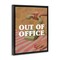 Stupell Industries Out of Office Green Phone Floating Frame, design by Lil' Rue